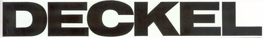 Deckel monitors